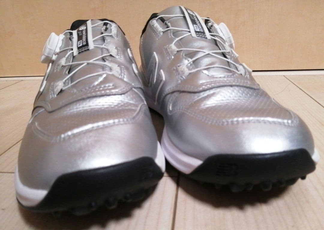 New Balance ゴルフシューズ WGBS996Zシルバー 24.5cm