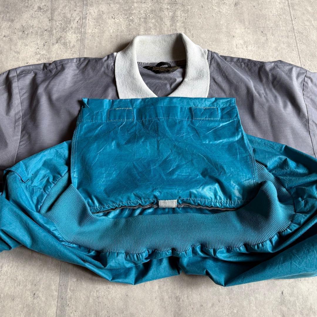【70-80s Eddie Bauer】ハーフボタン　プルオーバー　短丈
