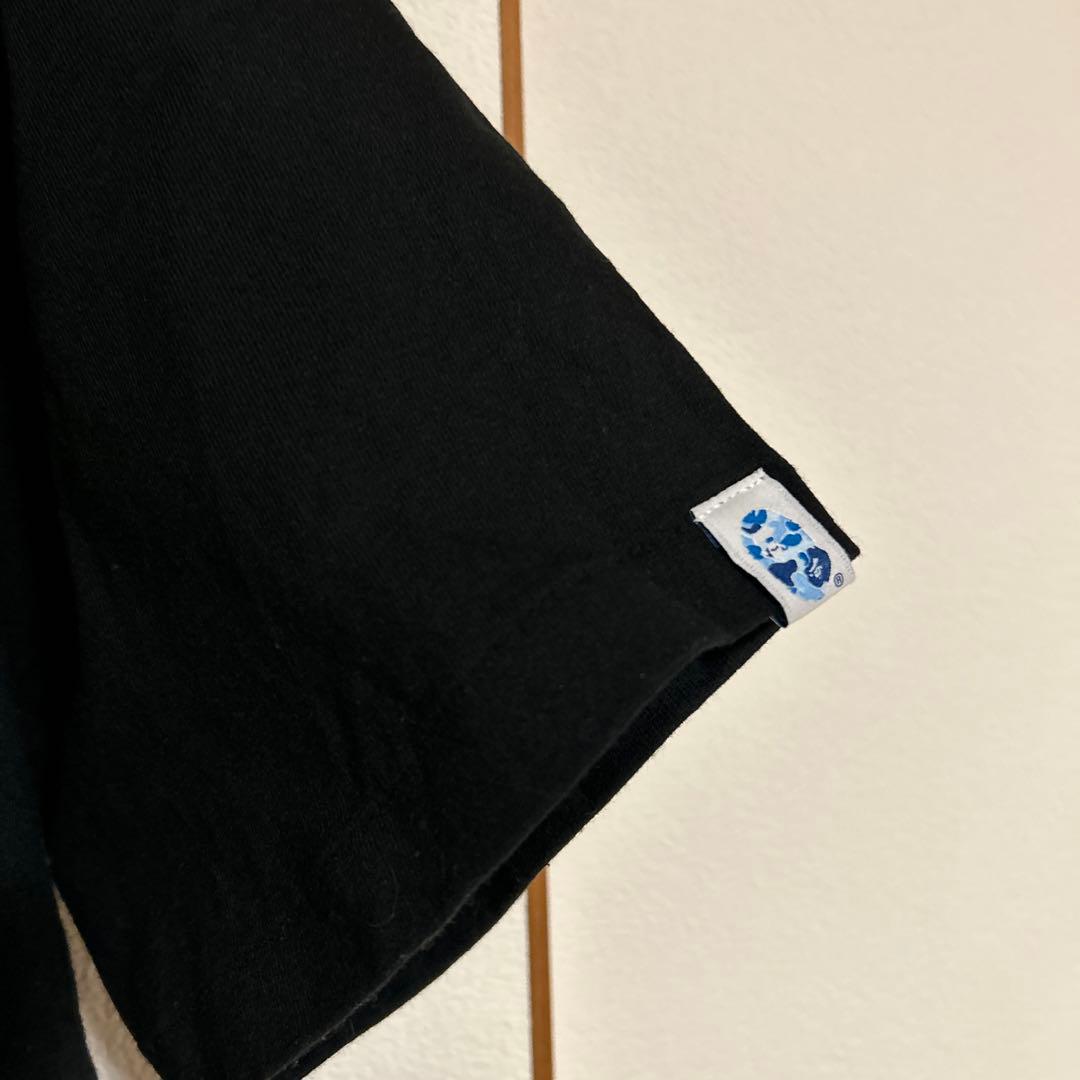 A BATHING APE ONE POINT TEE ／ブラックM