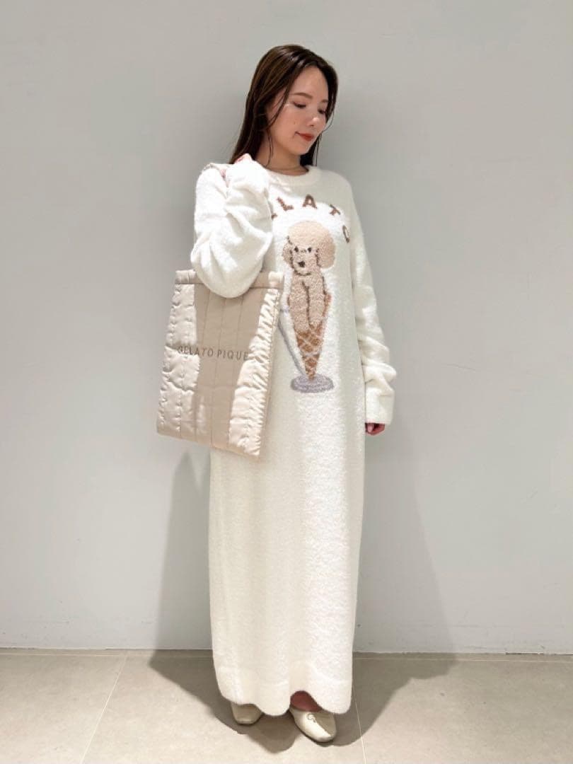 正規品♡完売レア♡ジェラートピケ トイプードル ワンピース アイスドッグ