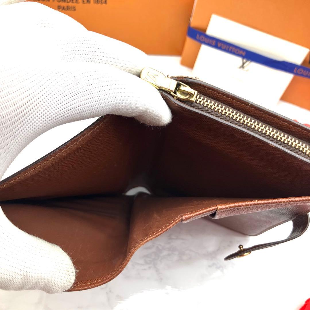 【新品仕様】 ルイヴィトン モノグラム ポルトパピエジップ 折り財布