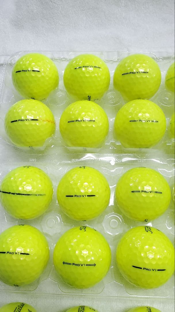 (52)Titleist Pro V1 ゴルフボール 24個ロストボール