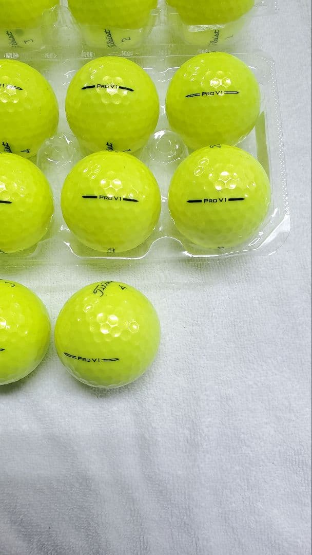 (52)Titleist Pro V1 ゴルフボール 24個ロストボール