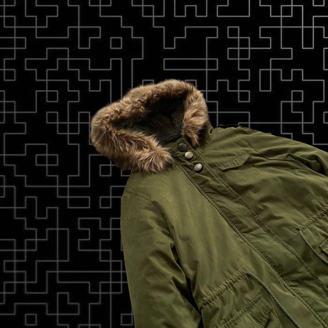 ジャケット・アウター 00s y2k fur mods coat