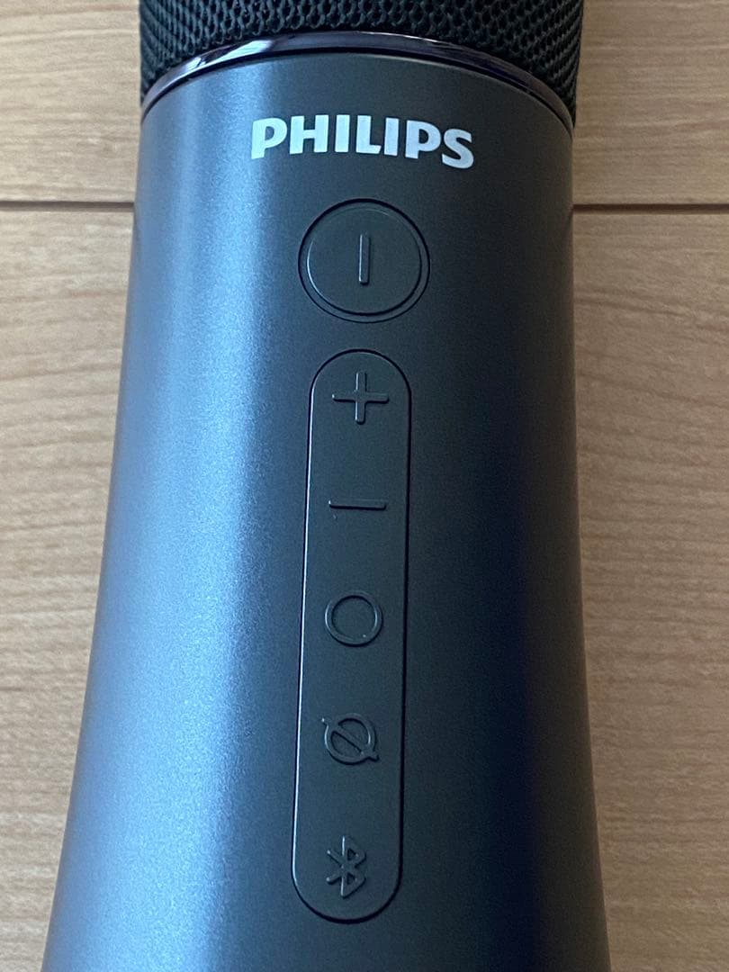 PHILIPS Bluetooth スピーカー搭載 カラオケ用ワイヤレスマイク④