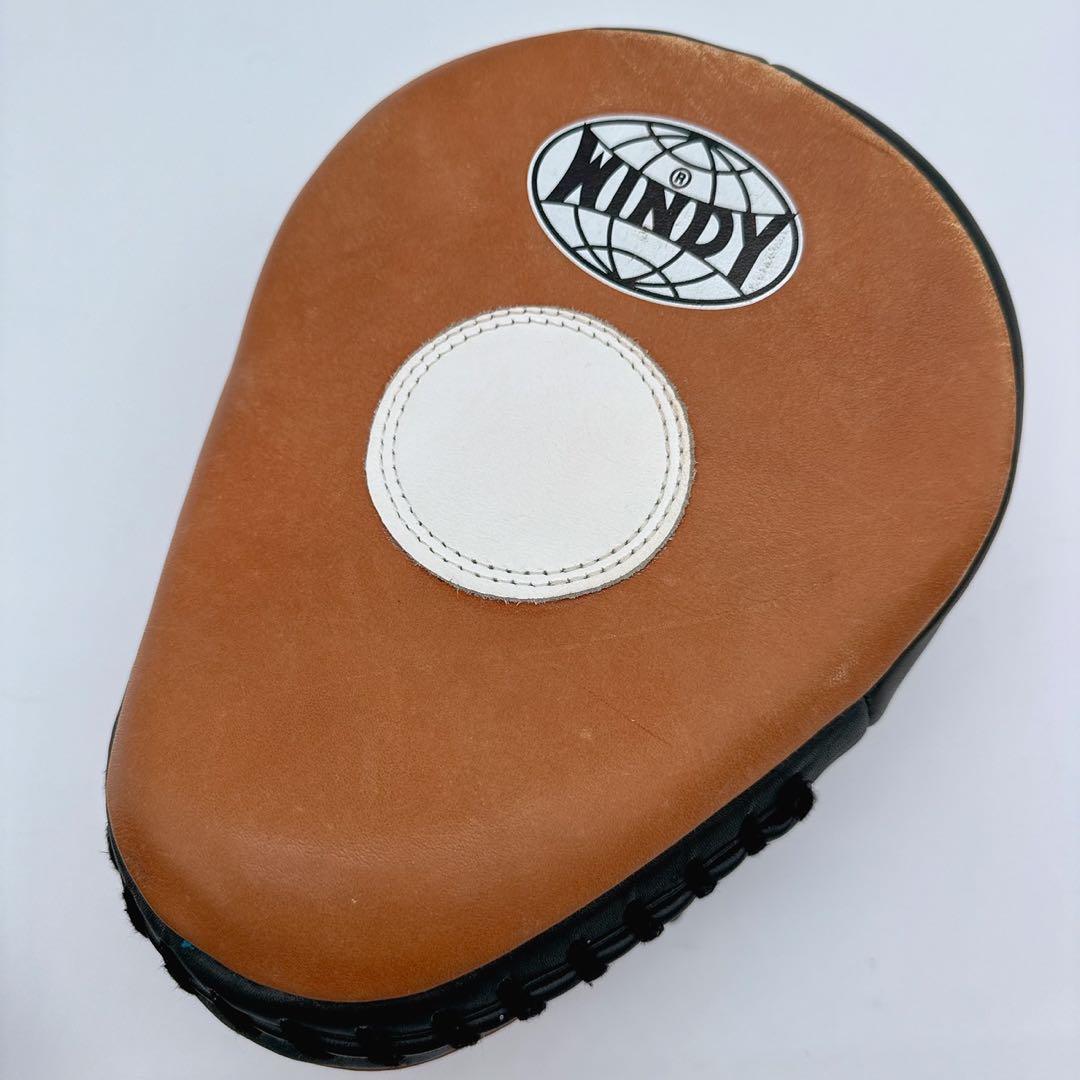 【てつ】WINDY ウィンディ パンチングミット PP-10 レザー