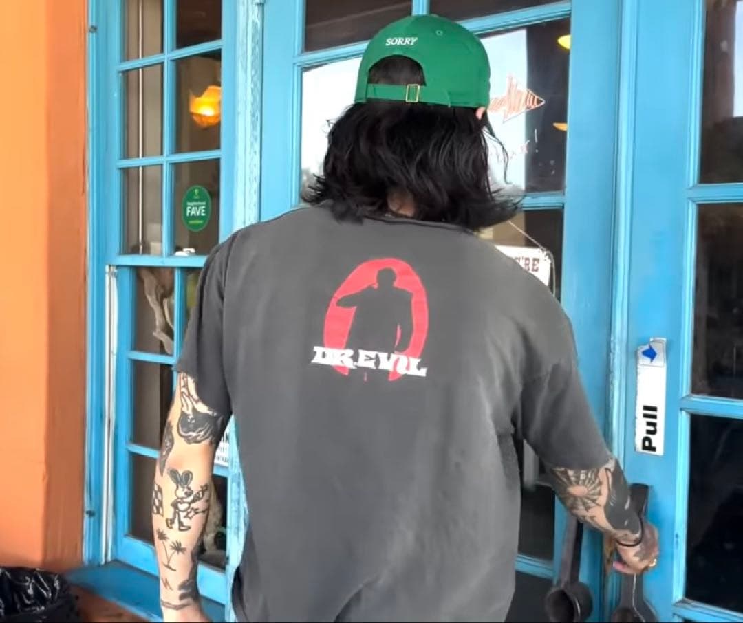 Dr.EVIL tシャツ 山田蓮 tee 古着 XL オースティンパワーズ