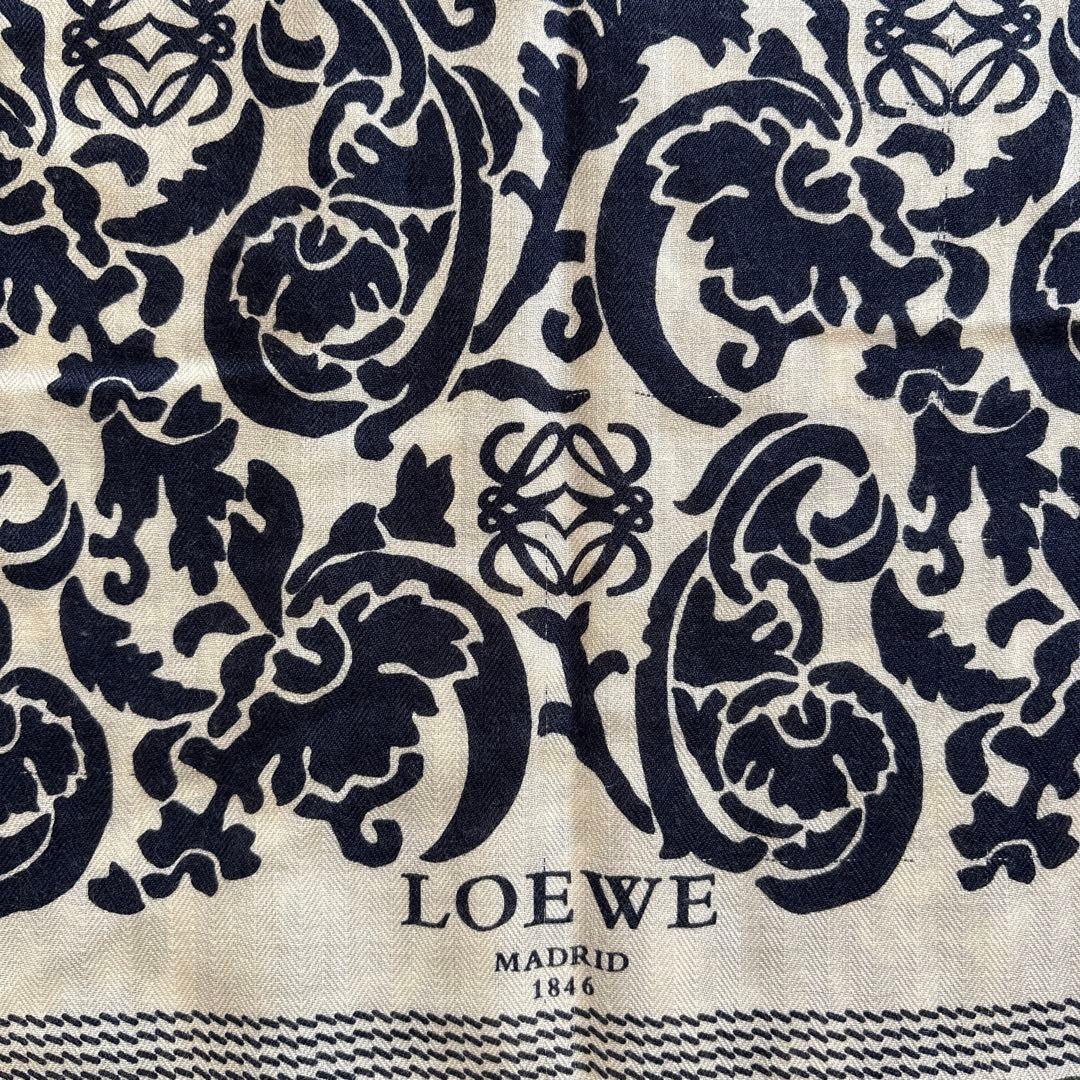 LOEWE ロエベ 花柄 ストール ショール