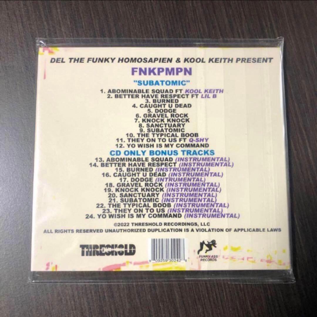 FNKPMPN - Subatomic 新品未開封CD