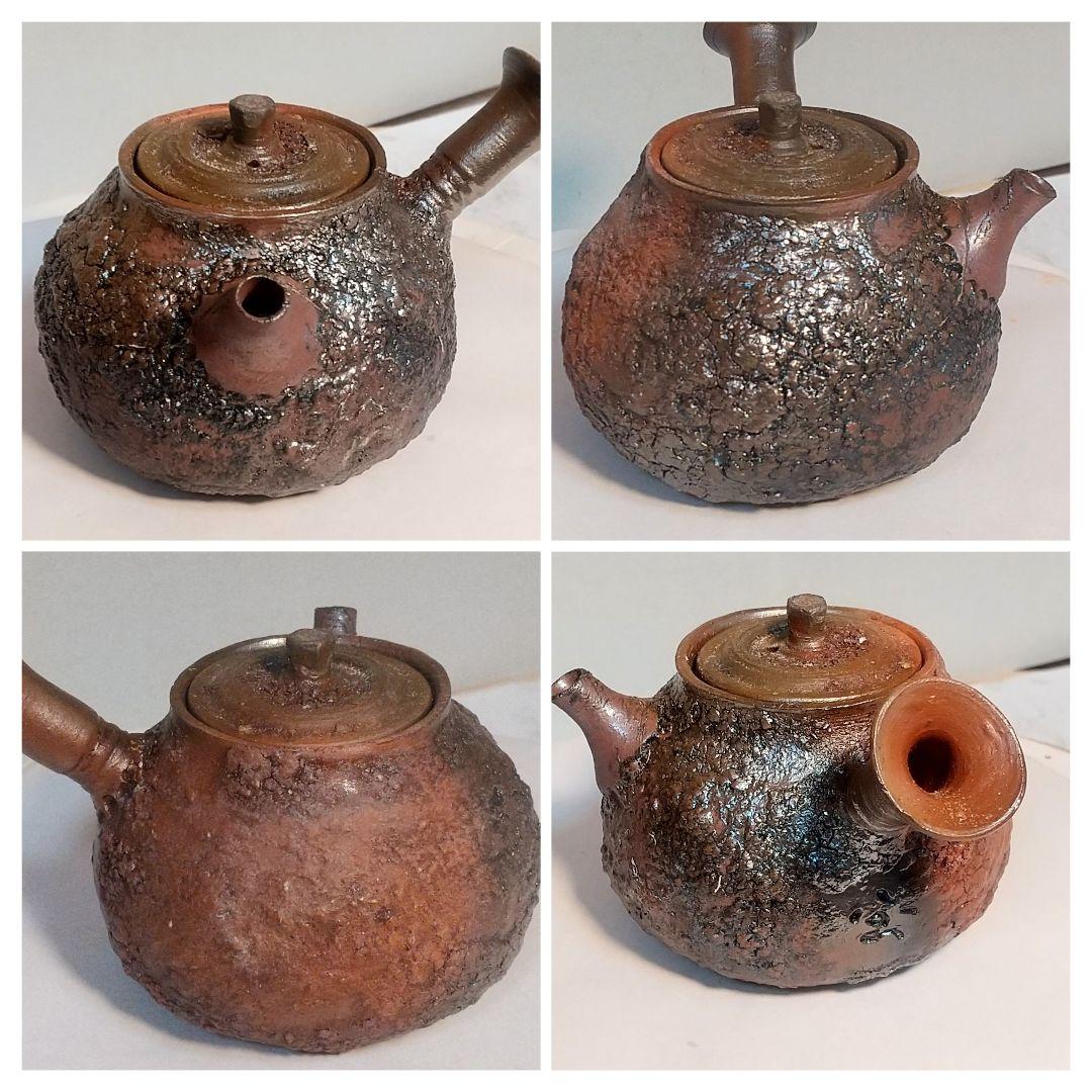 (N3-5）堆泥急須 茶道具 茶壺 茶器 常滑 備前 万古 美品