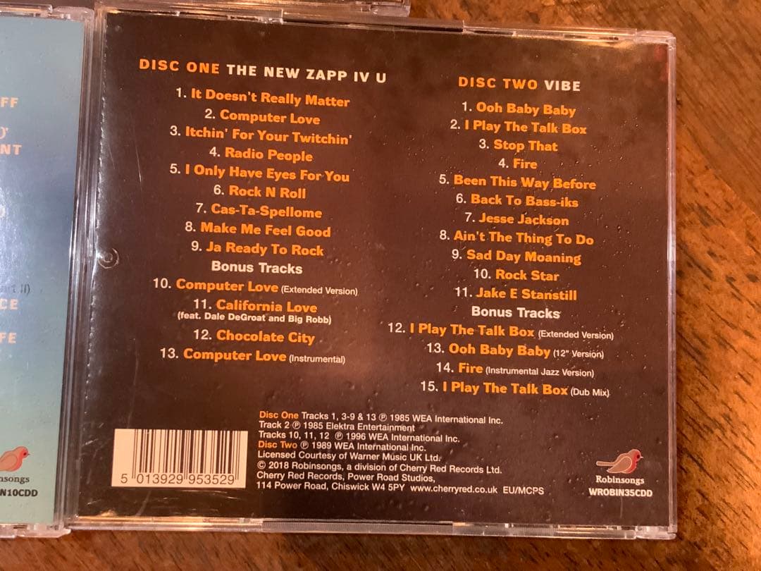 Roger & Zapp 6CD 8Albums＋Bonus