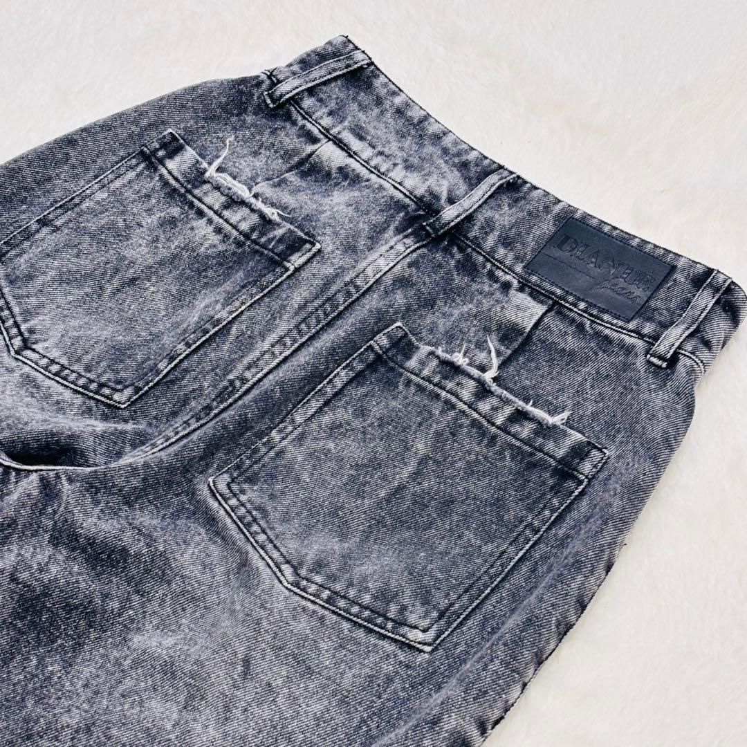 ディアンテ　ロールアップ　ROLL UP LOOSE DENIM DIANTE