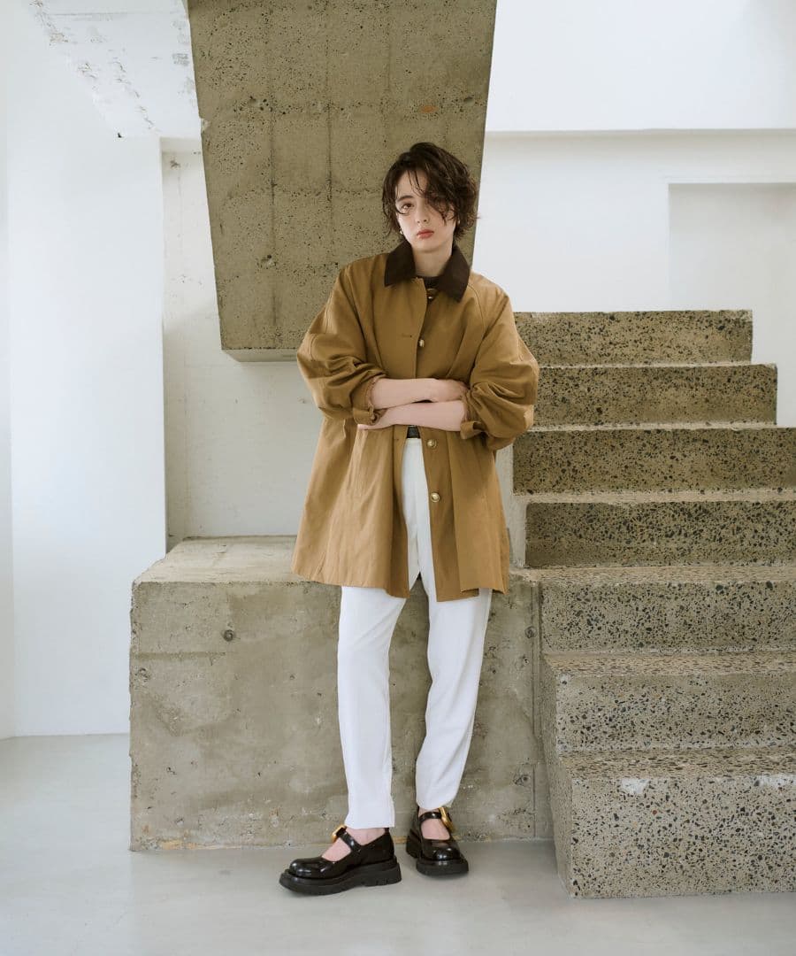 【訳あり】マレ mare Aline Coat Aラインコート ベージュ