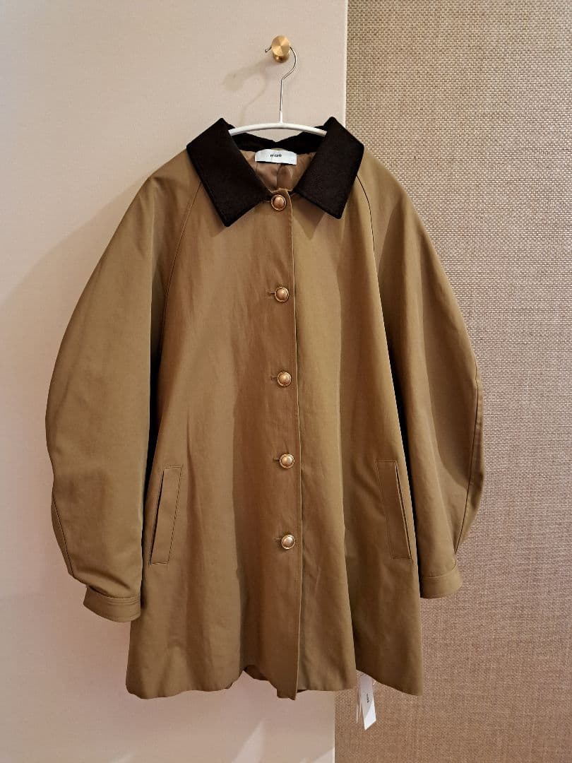 【訳あり】マレ mare Aline Coat Aラインコート ベージュ
