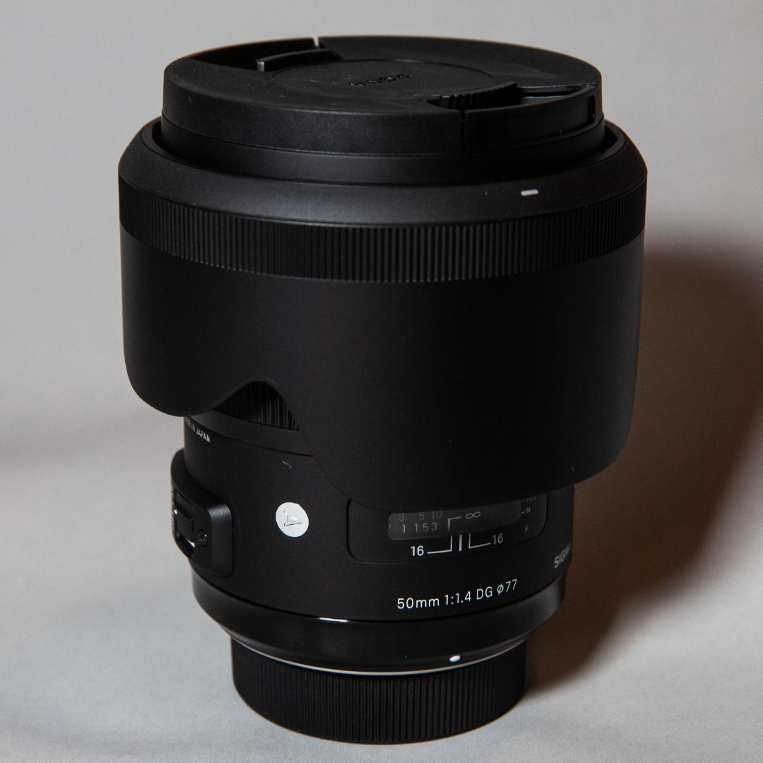 【新品】SIGMA 50mm F1.4 DG HSM レンズ Canon用