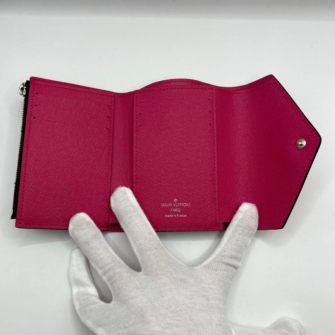 【未使用品】ルイヴィトン 二つ折り財布 ポルトフォイユ ヴィクトリーヌ RFID