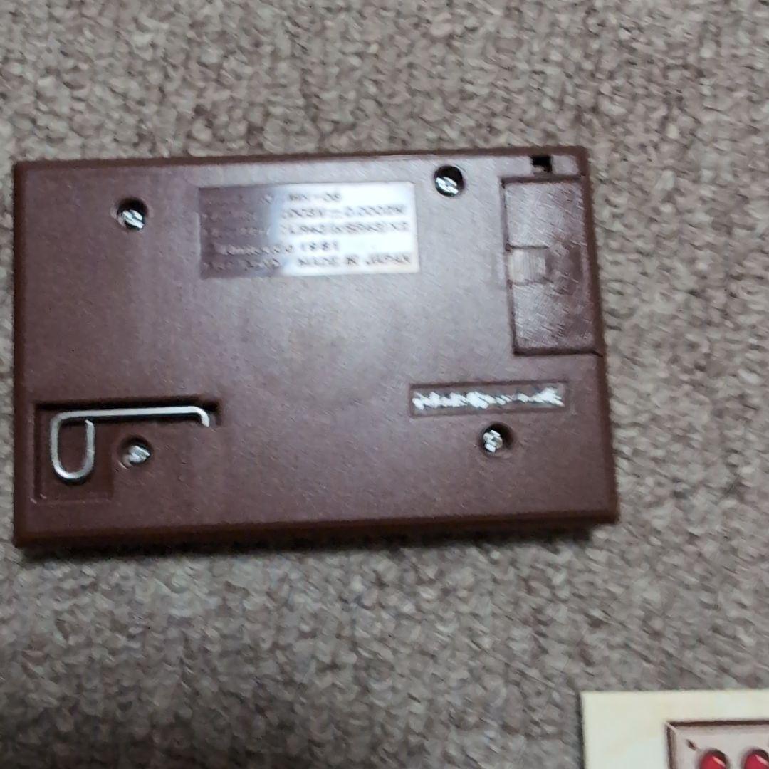 Nintendo GAME & WATCH GOLD マンホール　動作確認済み