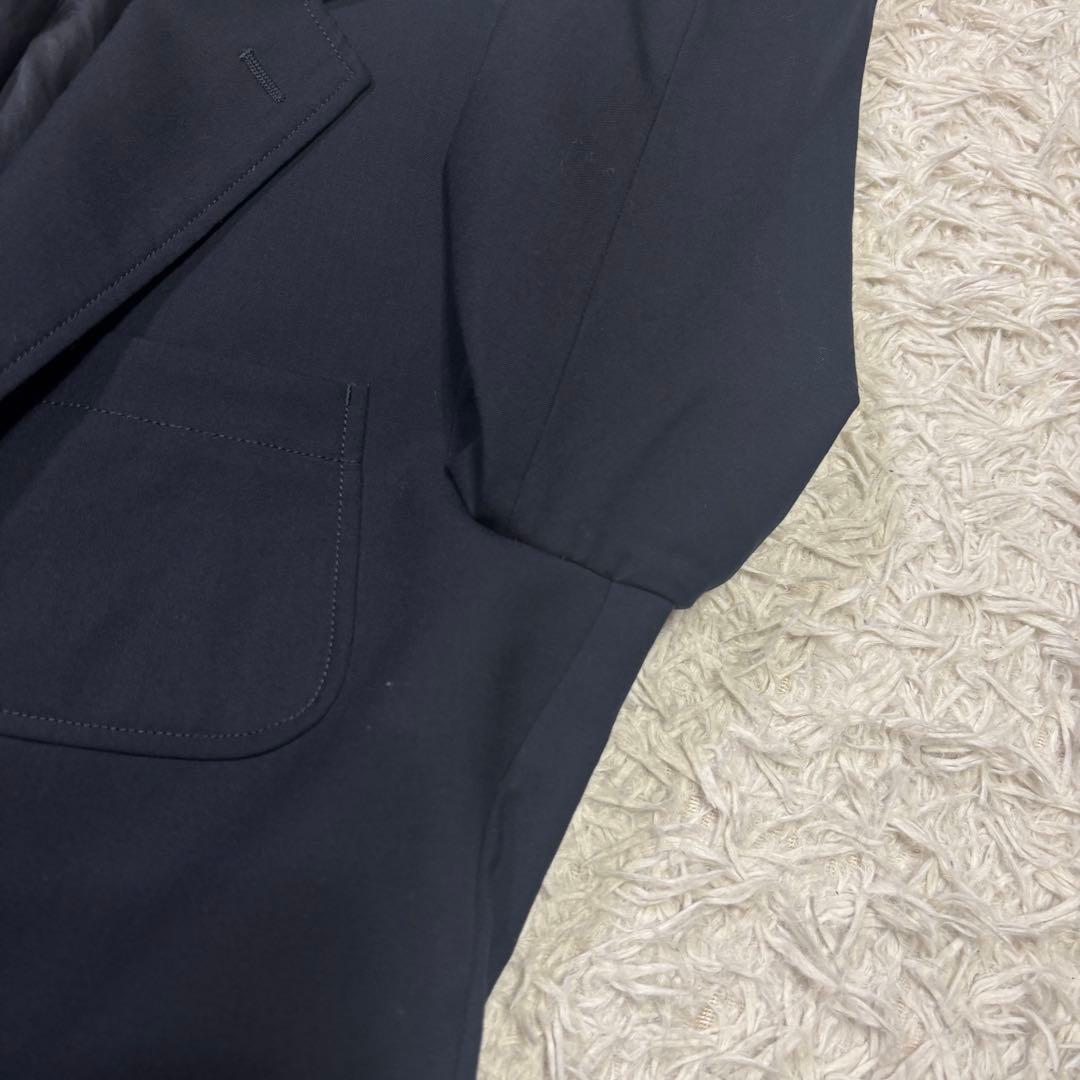 ◎極美品 ビームスプラス コンバットウール 金ボタン 紺ブレ CORDURA M