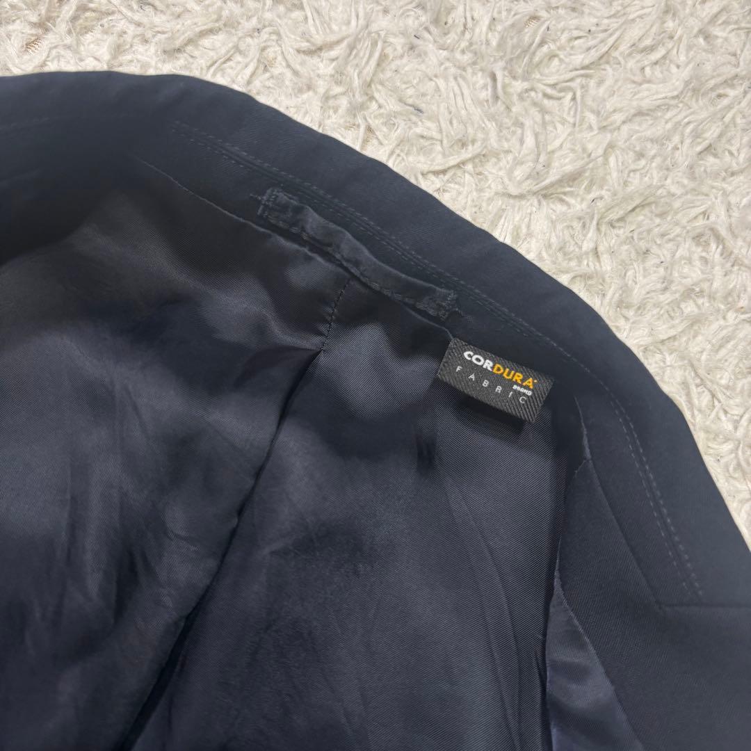 ◎極美品 ビームスプラス コンバットウール 金ボタン 紺ブレ CORDURA M