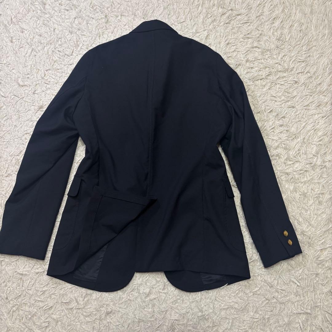 ◎極美品 ビームスプラス コンバットウール 金ボタン 紺ブレ CORDURA M