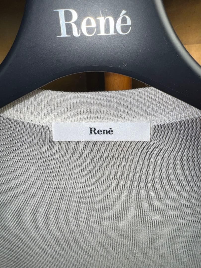 【Reneルネ】極美品定価43,000円ロングカーディガン36