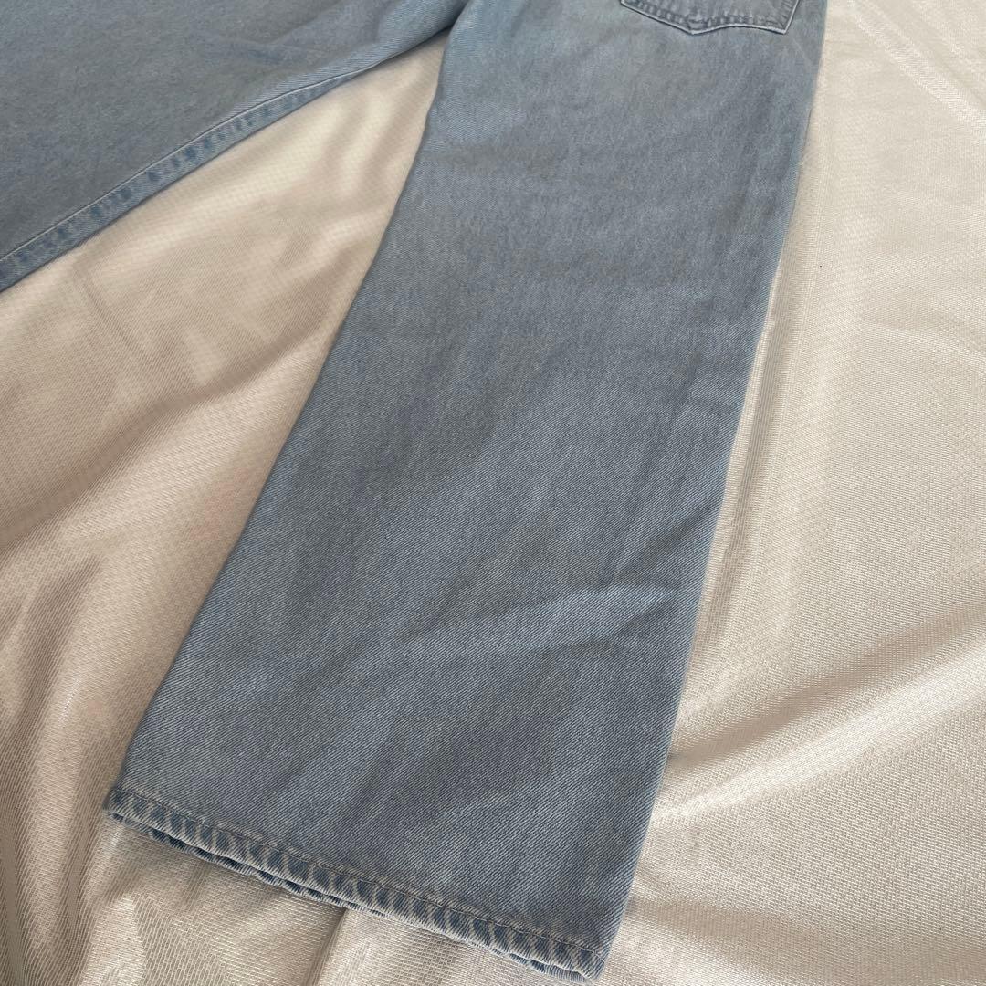 【美品】フレームワーク 23SS デニムストレートパンツ ライトブルー