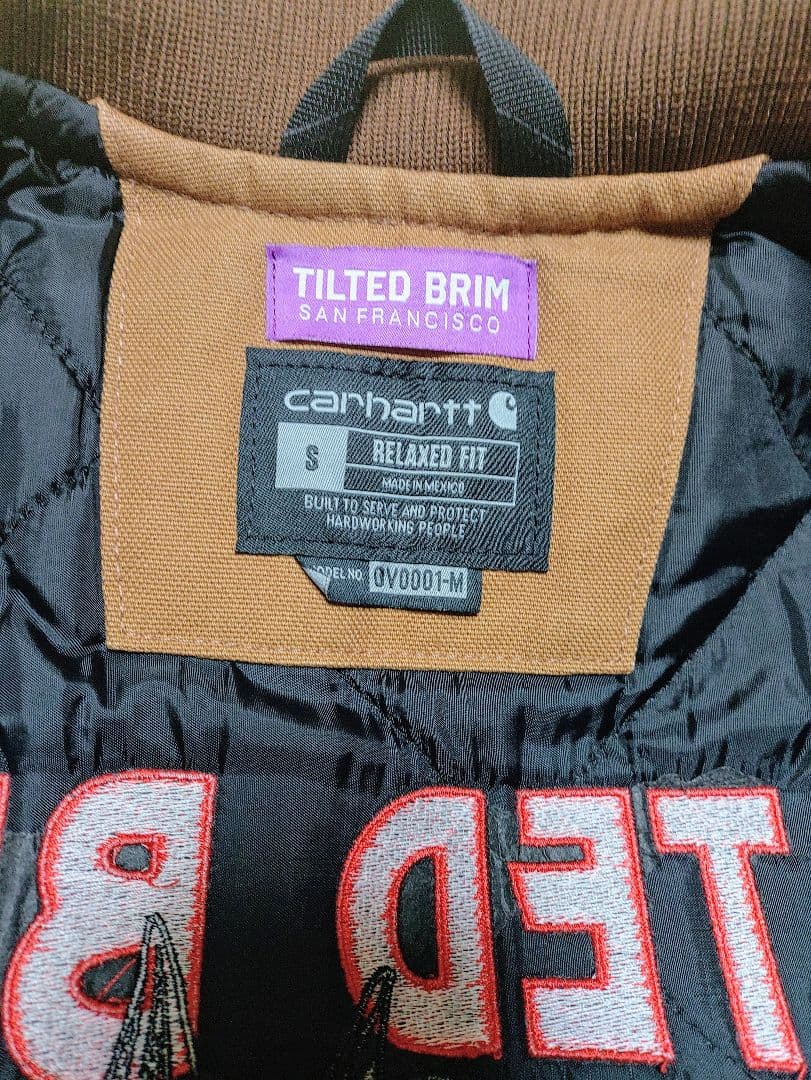 ✨週末値下げ✨■carhartt✖Tilted Brim ✸ダックベスト ✺