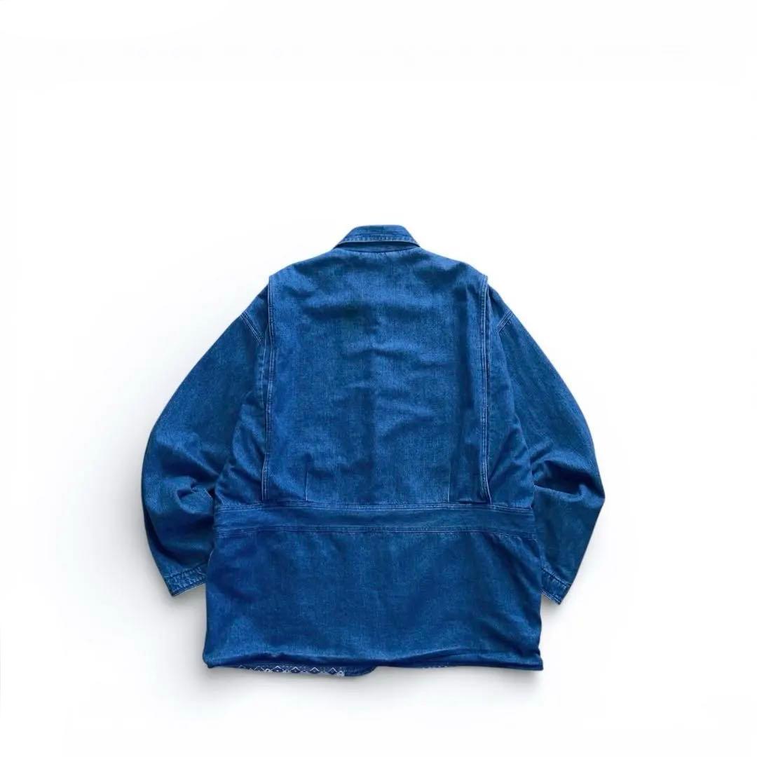90s Woolrich ハンティング デニム ジャケット カバーオール
