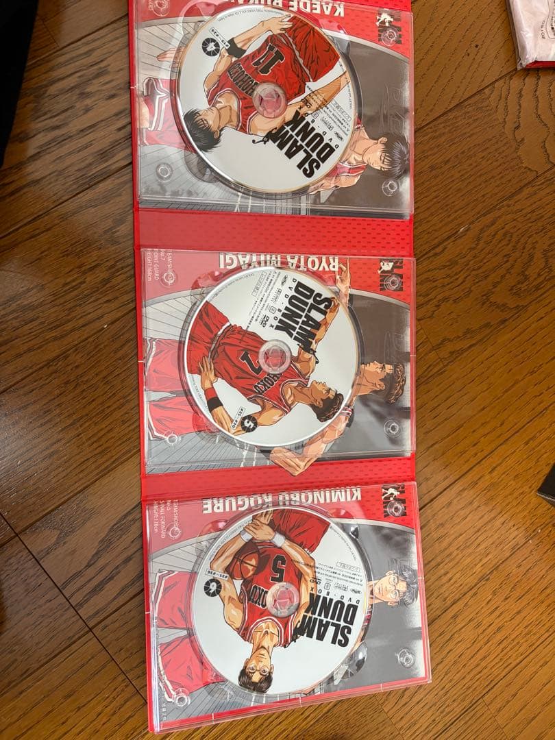 SLAM DUNK DVD-BOX 初回生産限定・18枚組・流川楓 井上雄彦
