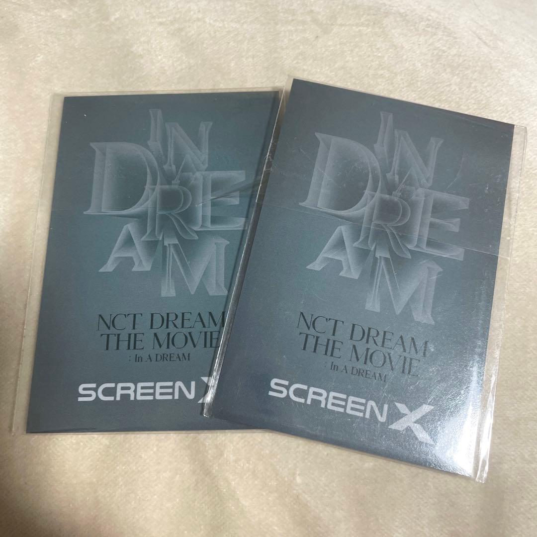 nct nctdream マーク 韓国 ドリショ 映画 特典 トレカ 4dx