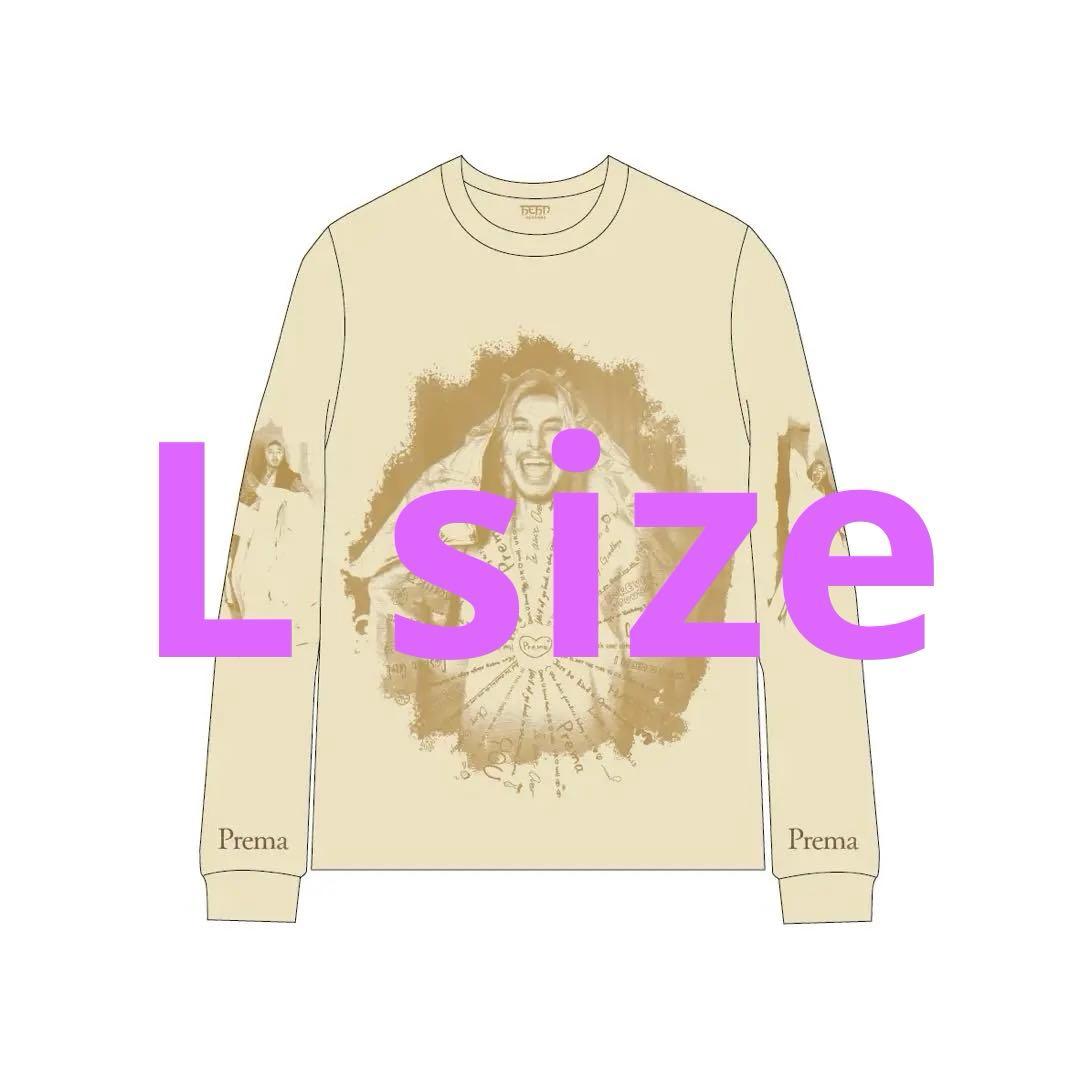 み*ん様 Prema 長袖 Tシャツ L Fujii Kaze Faded Pe