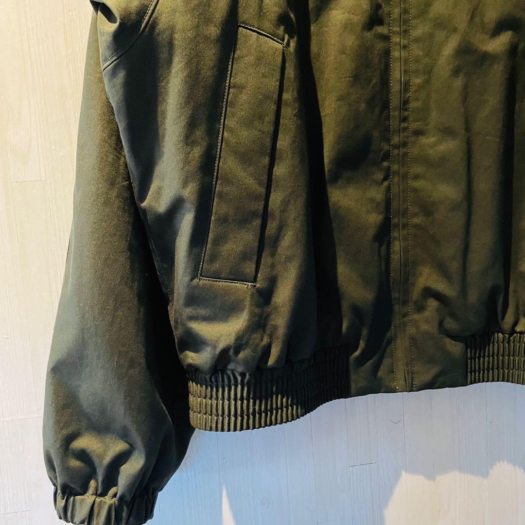 【美品】ユニクロ　UNIQLO U パフテックショートブルゾン OLIVE L