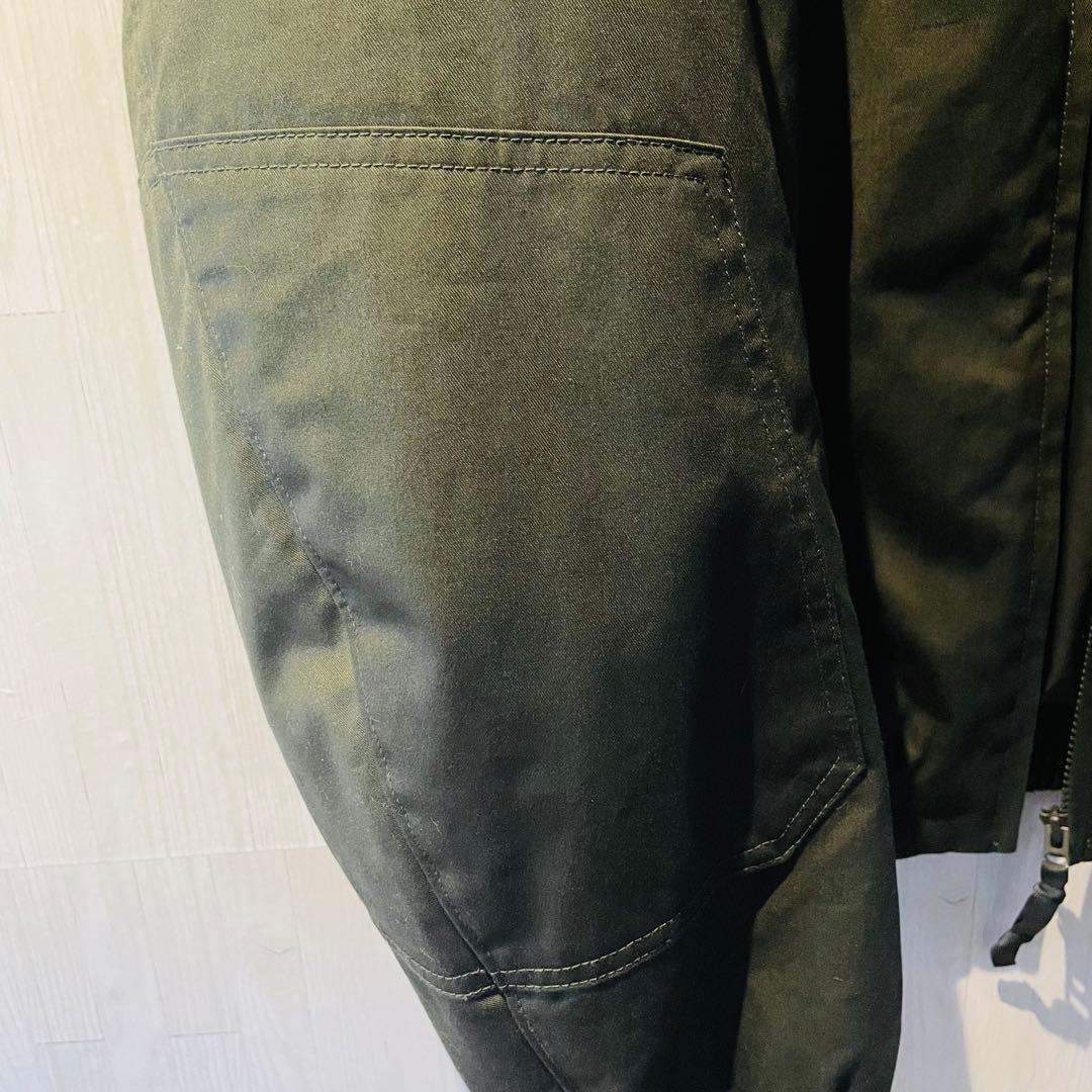【美品】ユニクロ　UNIQLO U パフテックショートブルゾン OLIVE L