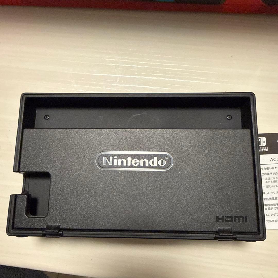 【完品/動作確認済】Nintendo Switch 本体青/赤Joy-Con付き
