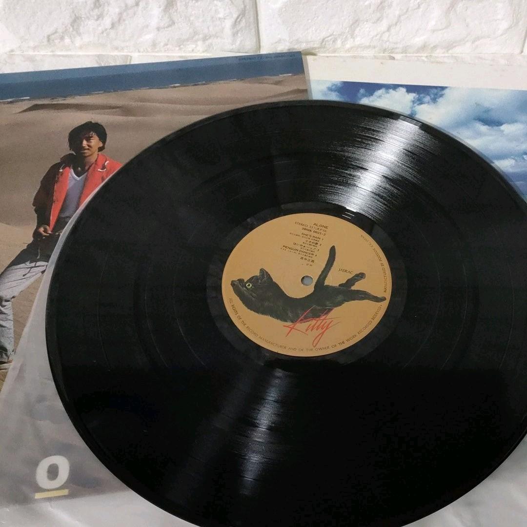 〔レコード〕☆高中正義『alone 』◆LP／レコード