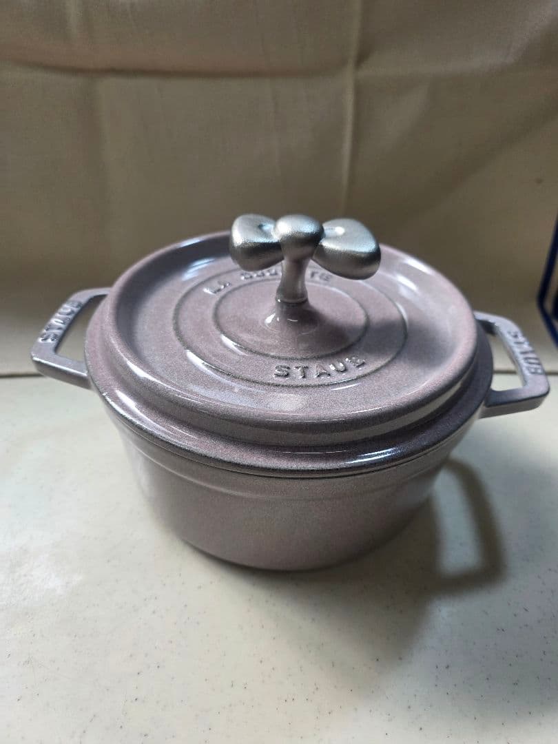 ストウブ(Staub) ココット ラウンド シフォンローズ 18cm