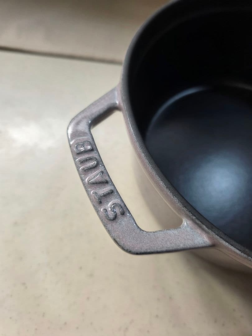 ストウブ(Staub) ココット ラウンド シフォンローズ 18cm