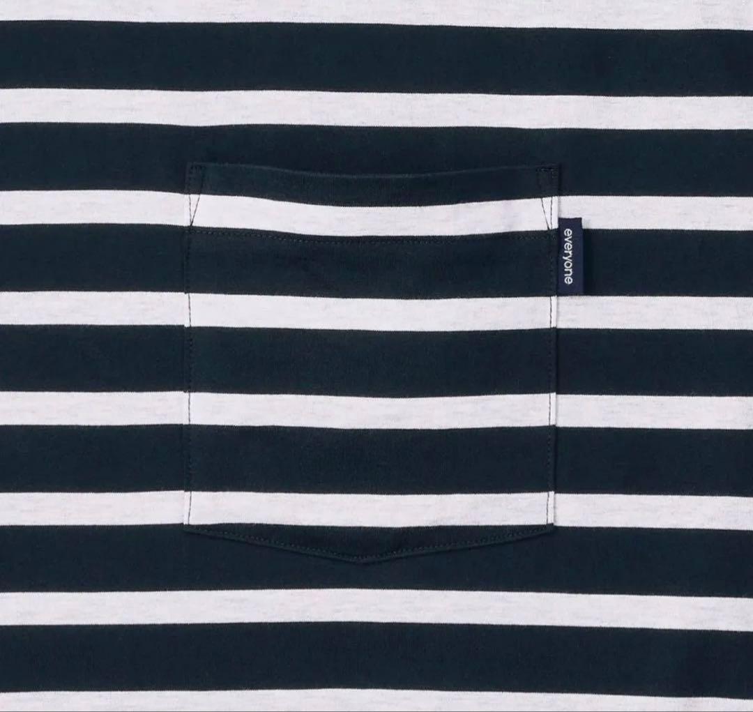 トップス everyone border short sleeve tee XL