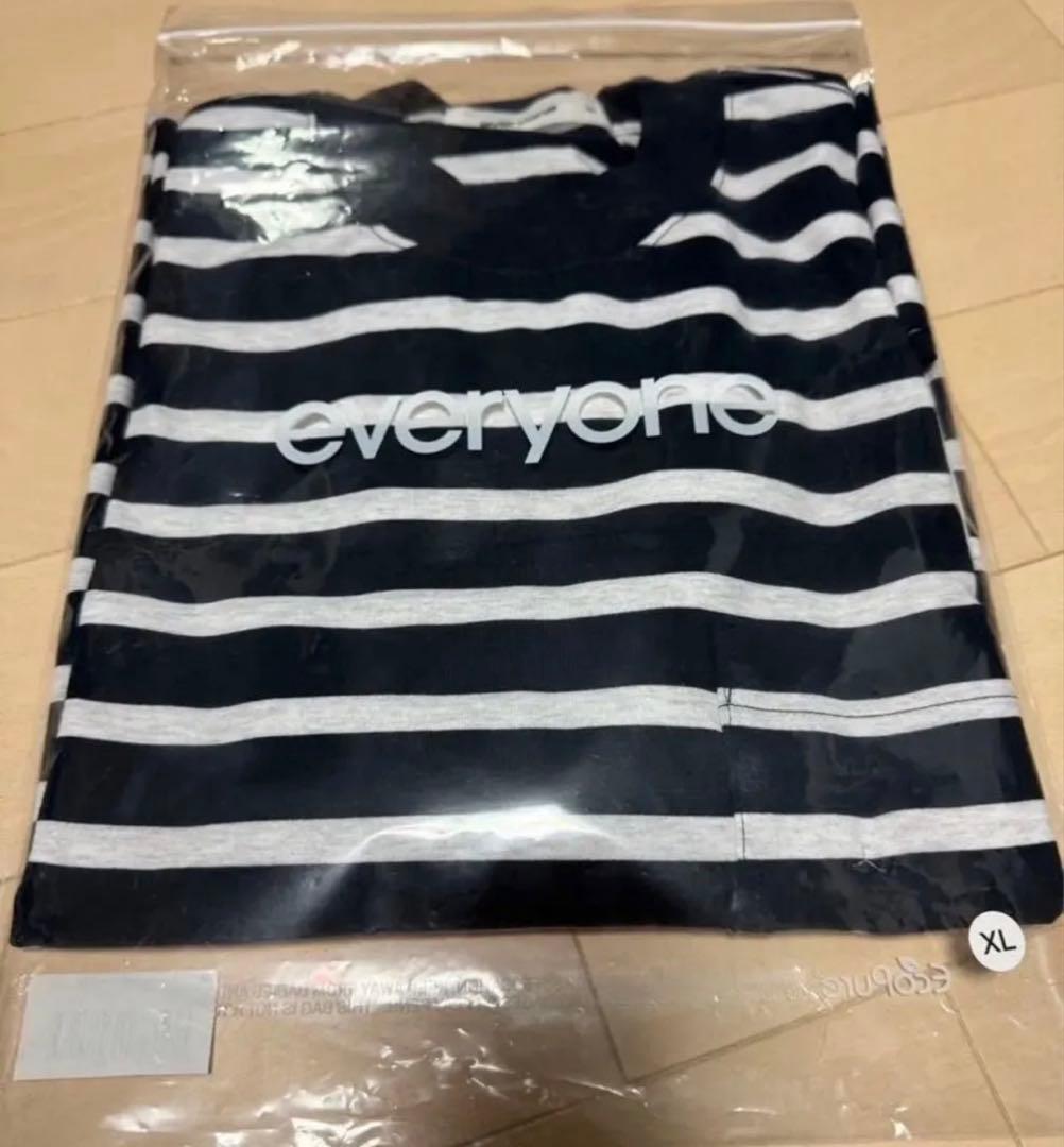 トップス everyone border short sleeve tee XL