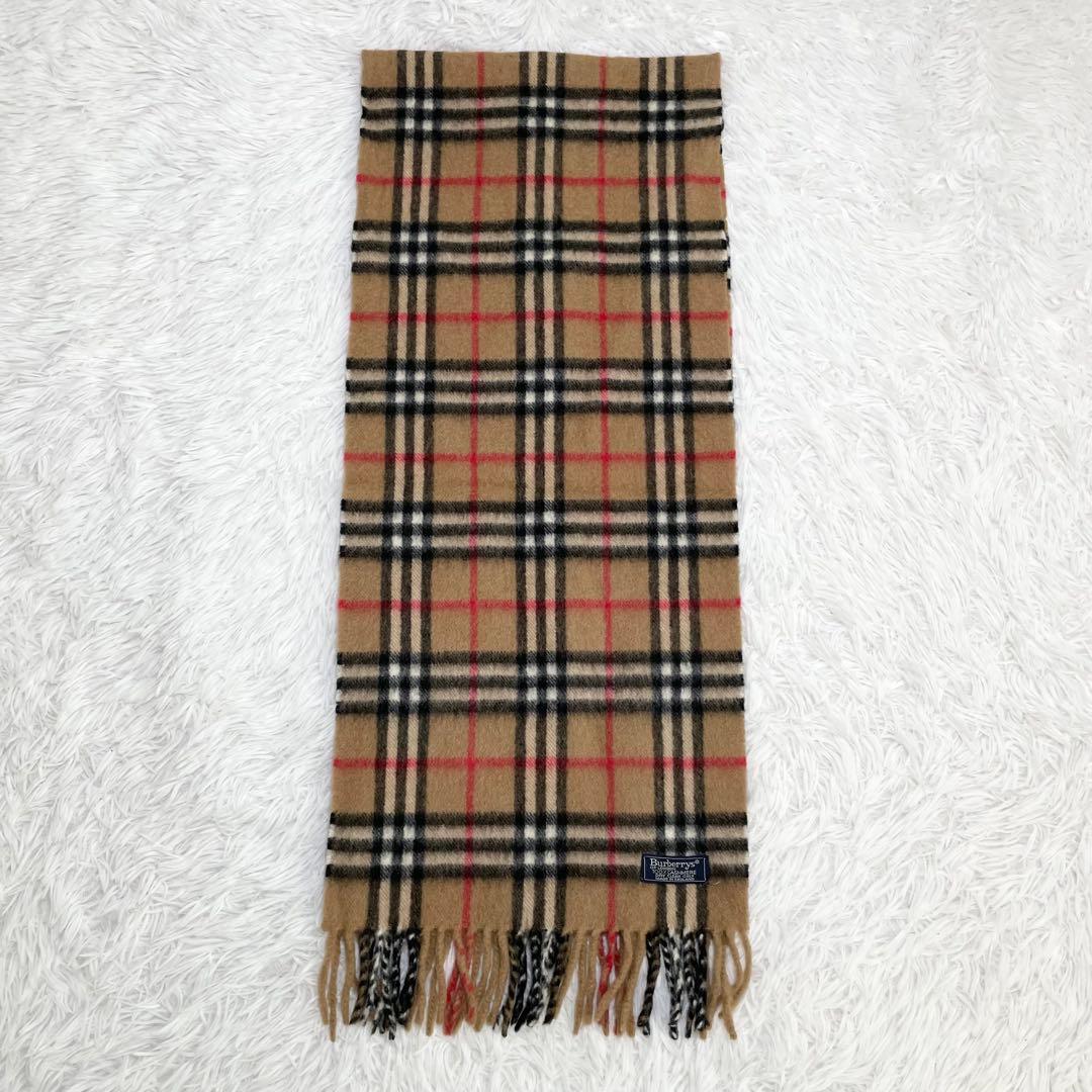 バーバリー　マフラー・ストール・ノヴァチェック・カシミヤ100・BURBERRY