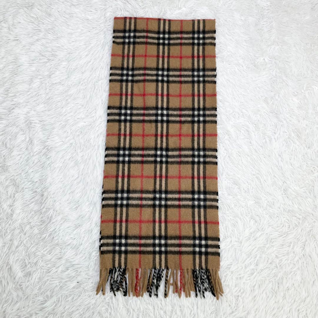 バーバリー　マフラー・ストール・ノヴァチェック・カシミヤ100・BURBERRY