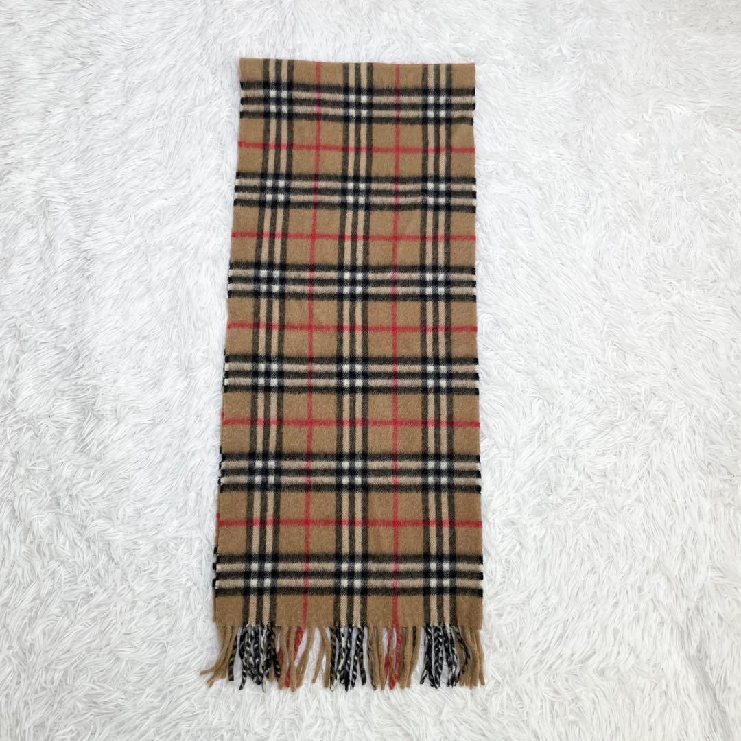 バーバリー　マフラー・ストール・ノヴァチェック・カシミヤ100・BURBERRY