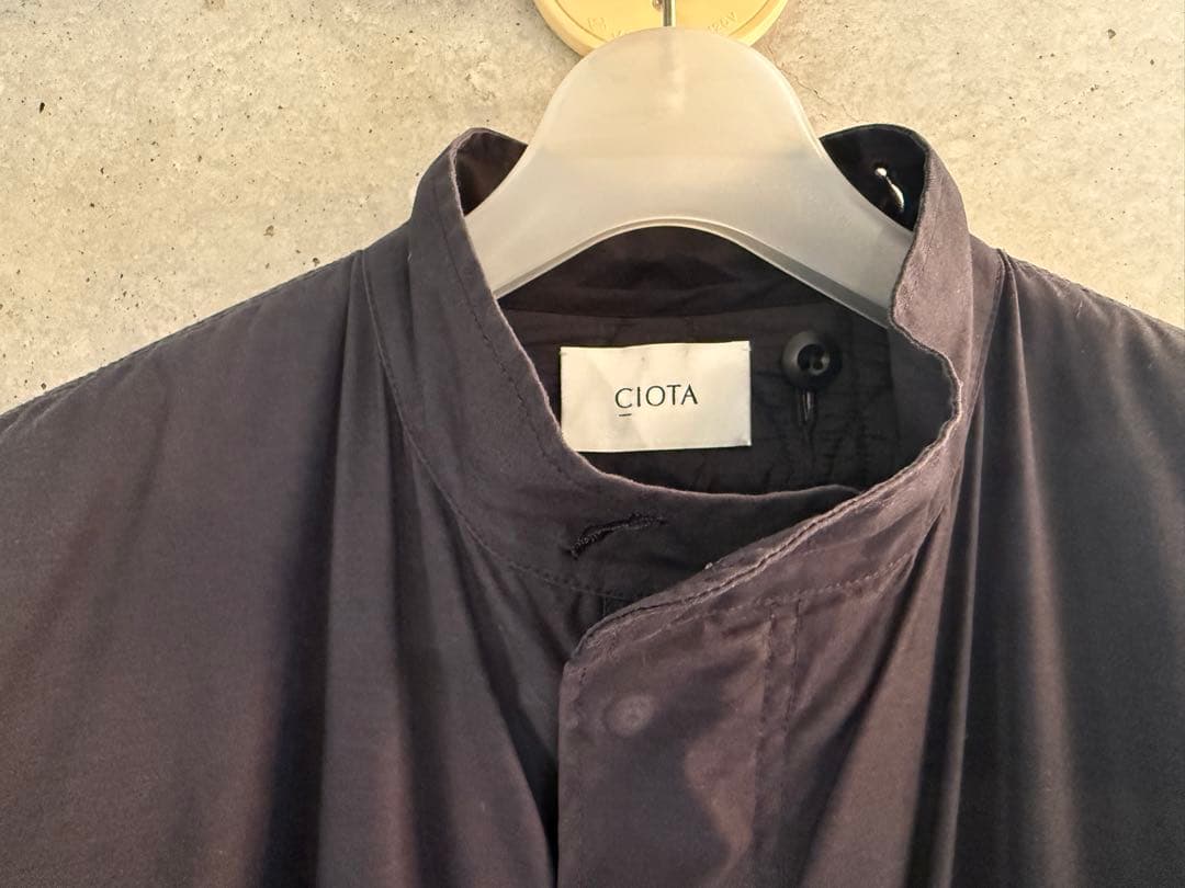 CIOTA シオタ スビンナイロンオックスM65 モッズコート 21AW 初期