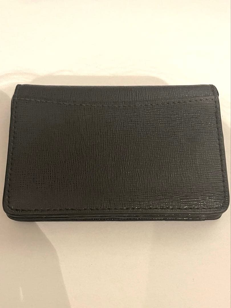 FURLA フルラ　ブラックレザー 名刺入れ