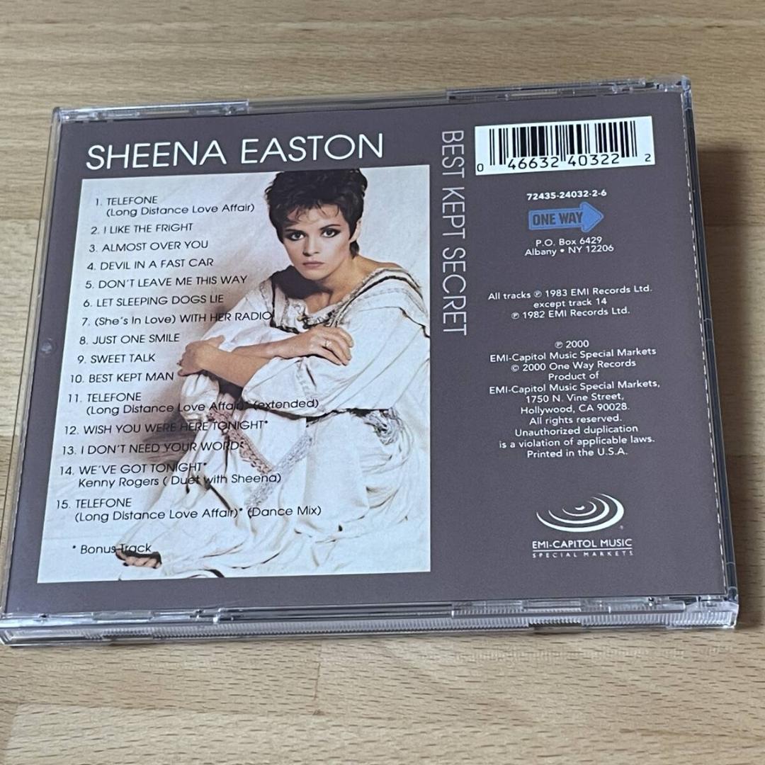 BONUS入AOR◆SHEENA EASTON/BEST KEPT SECRET