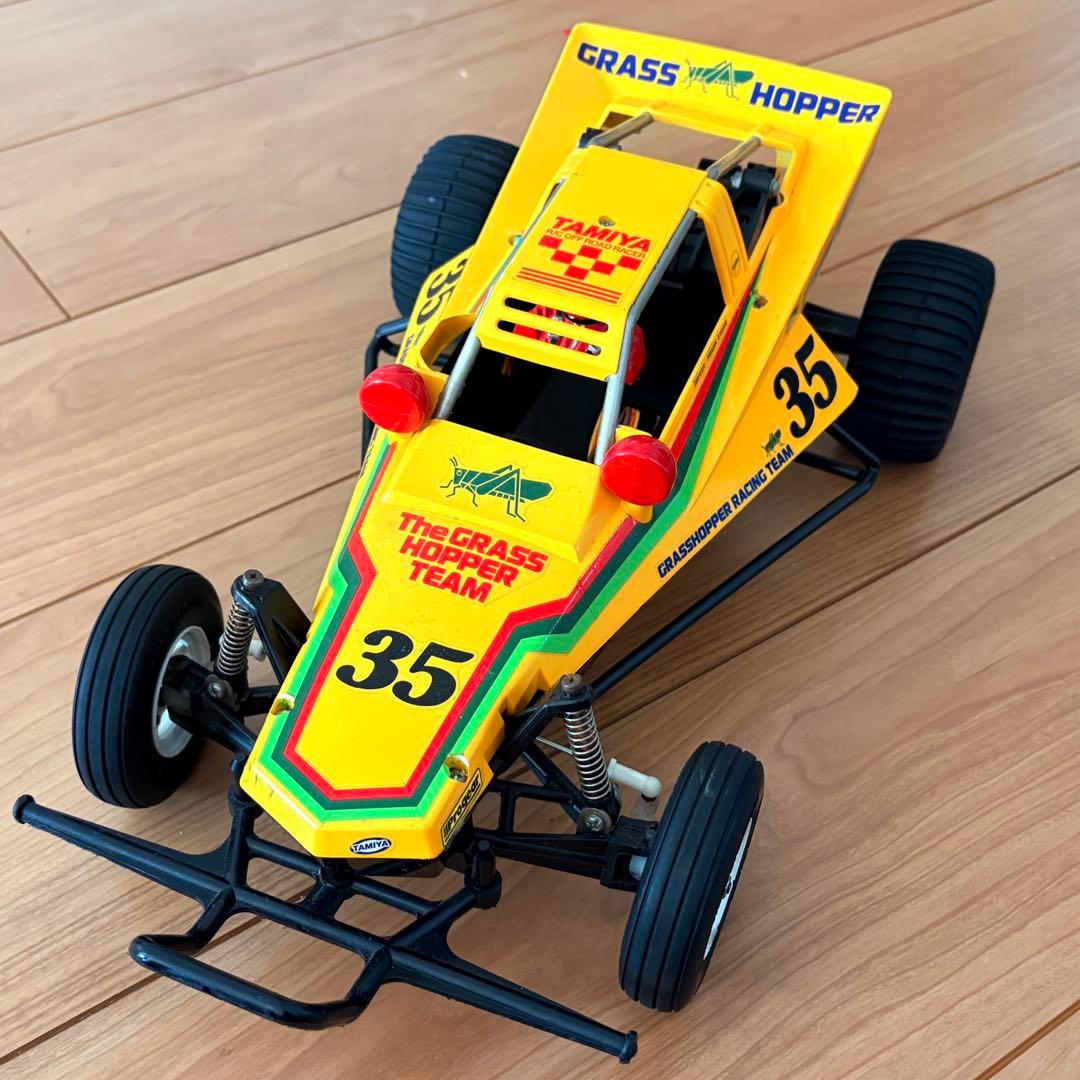 最終価格★ タミヤ 1/10 電動RC グラスホッパー ボディー サーボ付