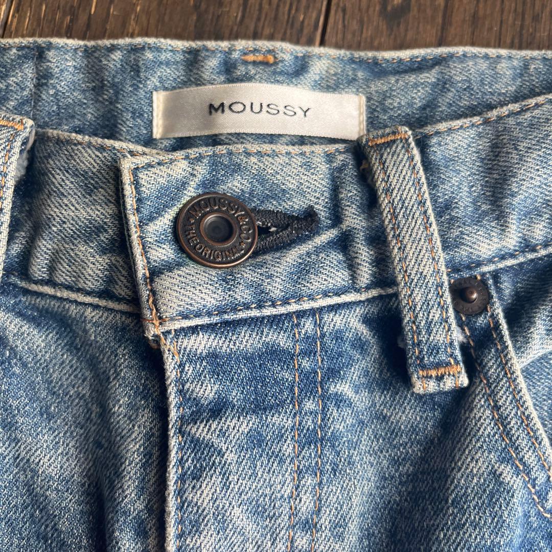 MOUSSY マウジー mvs flare デニムパンツ ロング丈 26インチ