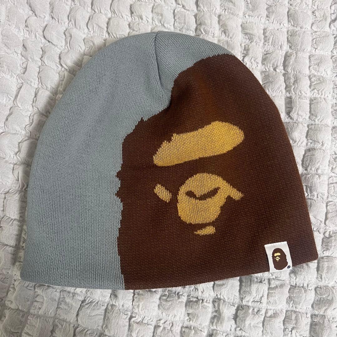 帽子 A BATHING APE APE HEAD KNIT CAP