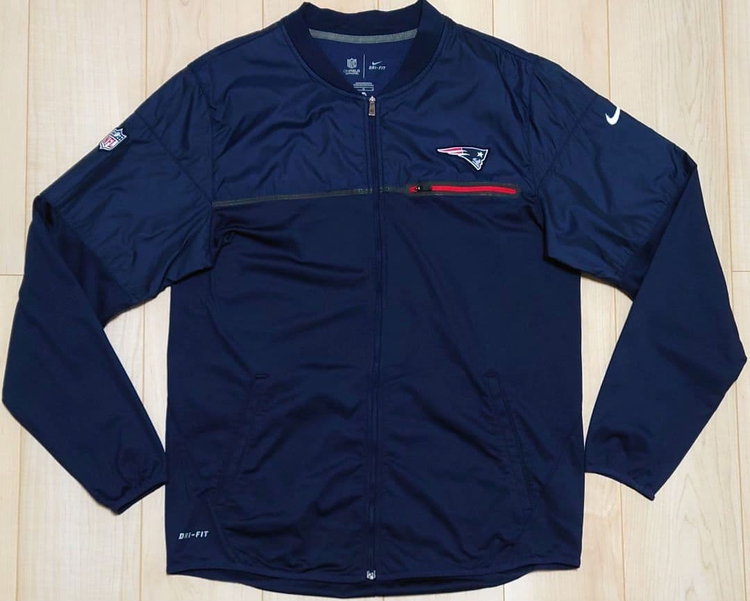 ◎NFL ペイトリオッツ NIKE DRI-FIT ナイロンジャケット【MD】