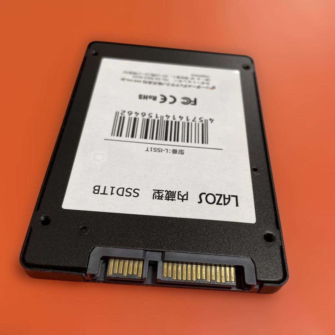 Lazos SSD 1TB SATA3 2.5インチ 230時間